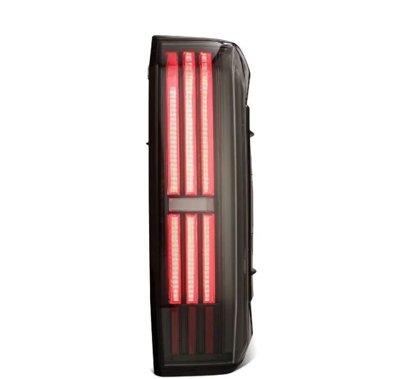 AlphaRex 22-24 Toyota Tundra NOVA-Series Prismatic LED Tail Lights - Alpha-Black - Side View