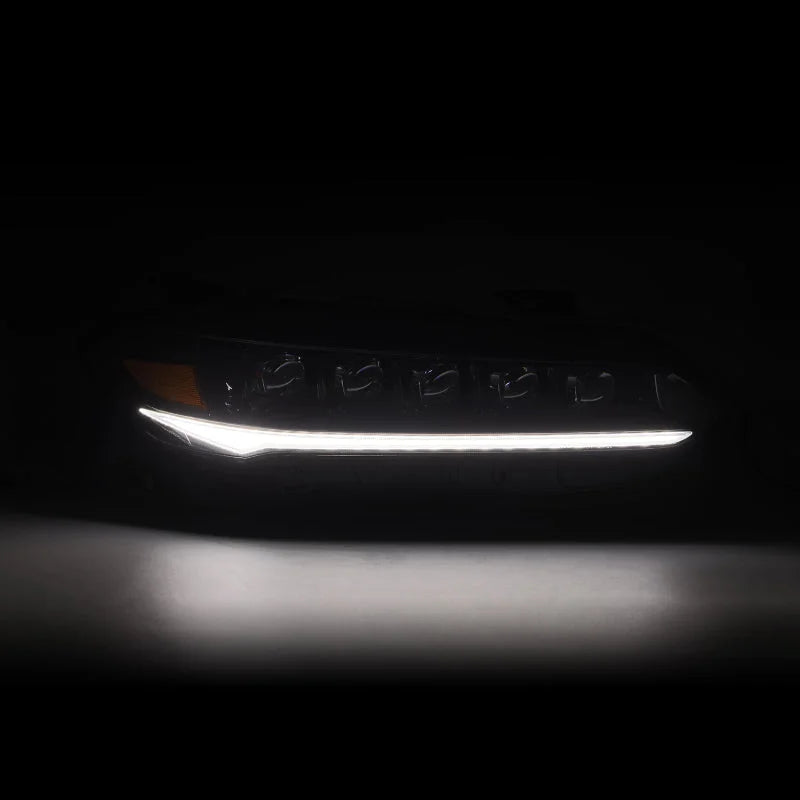 AlphaRex 22-25 Honda Civic NOVA LED Headlights - Alpha Black - Additional View 6