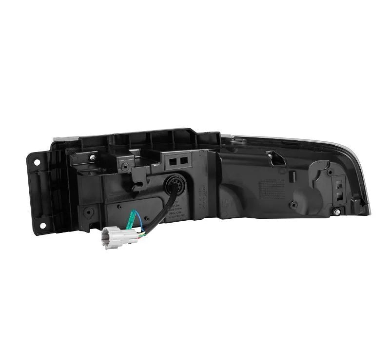 AlphaRex 23-25 Nissan Z Nova-Series Quad-Loop Style Prismatic LED Tail Lights - Black - Main Product View