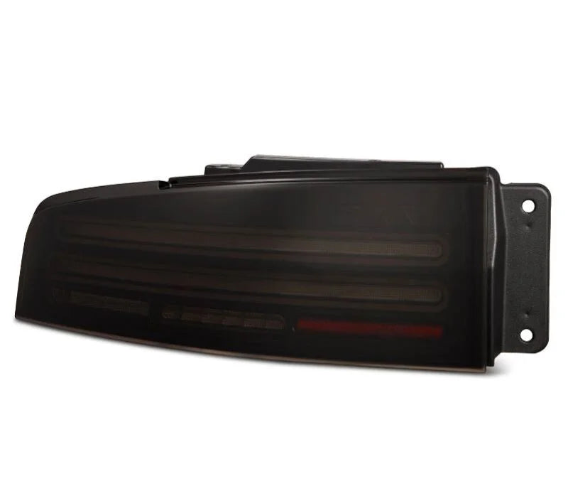 AlphaRex 23-25 Nissan Z Nova-Series Twin-Loop Style Prismatic LED Tail Lights - Alpha Black - Main Product View