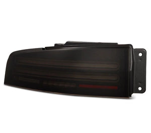 AlphaRex 23-25 Nissan Z Nova-Series Twin-Loop Style Prismatic LED Tail Lights - Alpha Black - Main Product View