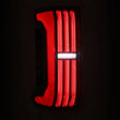Load image into Gallery viewer, AlphaRex 24-25 Toyota Tacoma NOVA-Series LED Prismatic Tail Lights - Black Red - Additional View 5