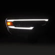 Load image into Gallery viewer, AlphaRex 25-26 Dodge Ram 1500 Luxx LED Proj Headlights -Alpha Black w/Activ Lit/Seq Signal/Switchbk fits 2025-2026 Dodge R...