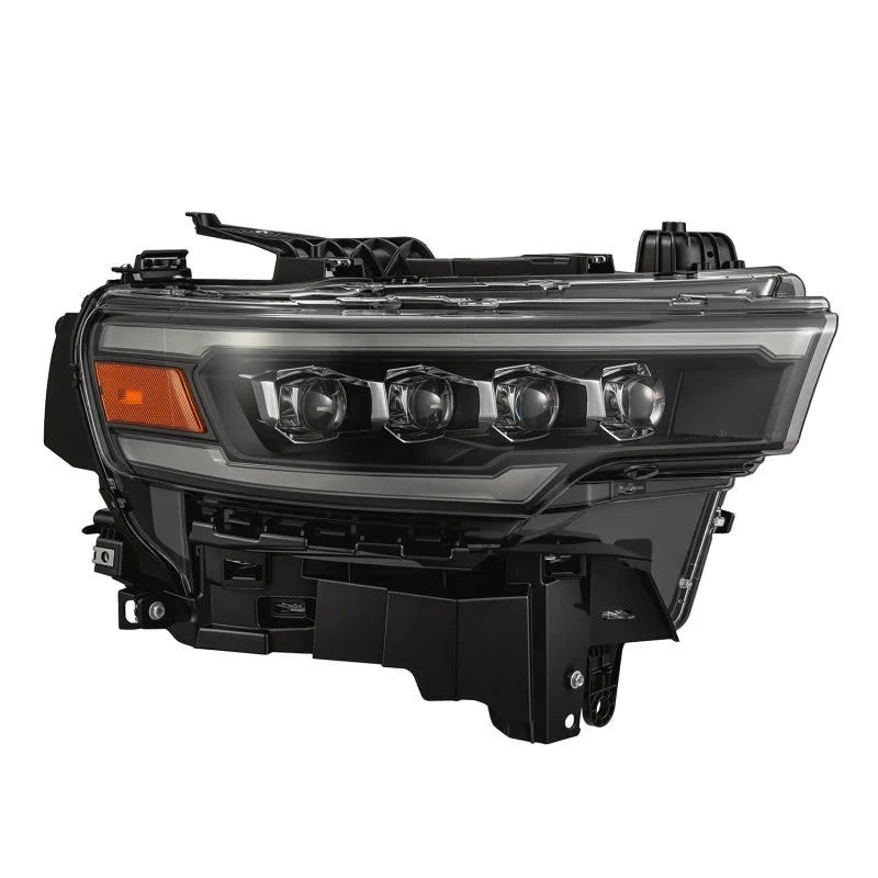 AlphaRex 25-26 Dodge Ram 1500 NOVA LED Proj Headlights- Black w/Activ Lit/ Seq Signal/Switchbk DRL fits 2025-2026 Dodge Ra...