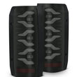 Load image into Gallery viewer, AlphaRex 87-96 Ford Bronco/F-150 Luxx-Series LED Tail Lights - Black - Main Product View