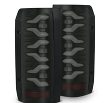 Load image into Gallery viewer, AlphaRex 87-96 Ford Bronco/F-150 Luxx-Series LED Tail Lights - Black - Main Product View