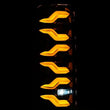 Load image into Gallery viewer, AlphaRex 87-96 Ford Bronco/F-150 Luxx-Series LED Tail Lights - Black - Side View