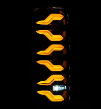 Load image into Gallery viewer, AlphaRex 87-96 Ford Bronco/F-150 Luxx-Series LED Tail Lights - Black - Side View