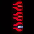 Load image into Gallery viewer, AlphaRex 87-96 Ford Bronco/F-150 Luxx-Series LED Tail Lights - Black Red - Side View