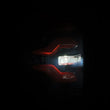 Load image into Gallery viewer, AlphaRex 87-96 Ford Bronco/F-150 Luxx-Series LED Tail Lights - Black Red - Additional View 5