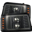 Load image into Gallery viewer, AlphaRex 92-96 Ford F Series - LUXX-Series Projector Headlights - Main Product View
