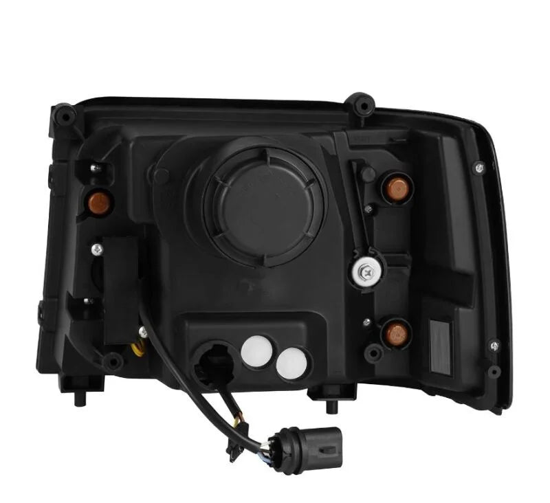 AlphaRex 92-96 Ford F Series - LUXX-Series Projector Headlights - Installation View