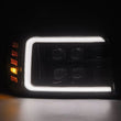 Load image into Gallery viewer, AlphaRex 92-96 Ford F-Series/Bronco NOVA-Series LED Proj Headlight Alpha-Bk w/Actv Light SS &amp; SBDRL - Additional View 5