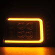 Load image into Gallery viewer, AlphaRex 92-96 Ford F-Series/Bronco NOVA-Series LED Proj Headlight Bk w/Actv Light SeqSig &amp; SBDRL - Additional View 5