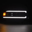 Load image into Gallery viewer, AlphaRex 94-01 RAM 1500 LUXX LED Proj Headlights Alpha-Blk w/Activ Light/Seq Signal/SB DRL - Main Product View
