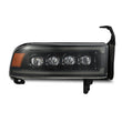 Load image into Gallery viewer, AlphaRex 94-01 RAM 1500 NOVA LED Proj Headlights Alpha-Blk w/Activ Light/Seq Signal/SB DRL - Additional View 5