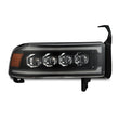 Load image into Gallery viewer, AlphaRex 94-01 RAM 1500 NOVA LED Proj Headlights Blk w/Activ Light/Seq Signal/SB DRL - Additional View 5