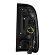 Load image into Gallery viewer, AlphaRex 97-03 Ford F150 / 99-16 Ford F250/F350/F450/F550 LUXX-Series LED Tail Lights - Alpha-Black - Side View