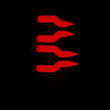 Load image into Gallery viewer, AlphaRex 97-03 Ford F150 / 99-16 Ford F250/F350/F450/F550 LUXX-Series LED Tail Lights - Alpha-Black - Additional View 5