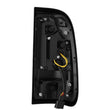 Load image into Gallery viewer, AlphaRex 97-03 Ford F150 / 99-16 Ford F250/F350/F450/F550 LUXX-Series LED Tail Lights - Black - Installation View