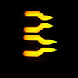 Load image into Gallery viewer, AlphaRex 97-03 Ford F150 / 99-16 Ford F250/F350/F450/F550 LUXX-Series LED Tail Lights - Black - Additional View 5