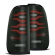 Load image into Gallery viewer, AlphaRex 97-03 Ford F150 / 99-16 Ford F250/F350/F450/F550 LUXX-Series LED Tail Lights - Black/Red - Main Product View