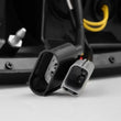 Load image into Gallery viewer, AlphaRex 97-03 Ford F150 / 99-16 Ford F250/F350/F450/F550 LUXX-Series LED Tail Lights - Black/Red - Installation View