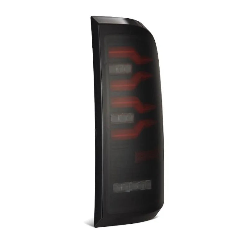 AlphaRex 97-03 Ford F150 / 99-16 Ford F250/F350/F450/F550 LUXX-Series LED Tail Lights - Black/Red - Additional View 5