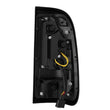 Load image into Gallery viewer, AlphaRex 97-03 Ford F150 / 99-16 Ford F250/F350/F450/F550 LUXX-Series LED Tail Lights - Black/Red - Additional View 6