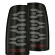 Load image into Gallery viewer, AlphaRex 99-06 Chevrolet Silverado/99-06 GMC Sierra LUXX-Series LED Tail Lights - Black - Main Product View