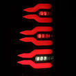 Load image into Gallery viewer, AlphaRex 99-06 Chevrolet Silverado/99-06 GMC Sierra LUXX-Series LED Tail Lights - Black - Installation View