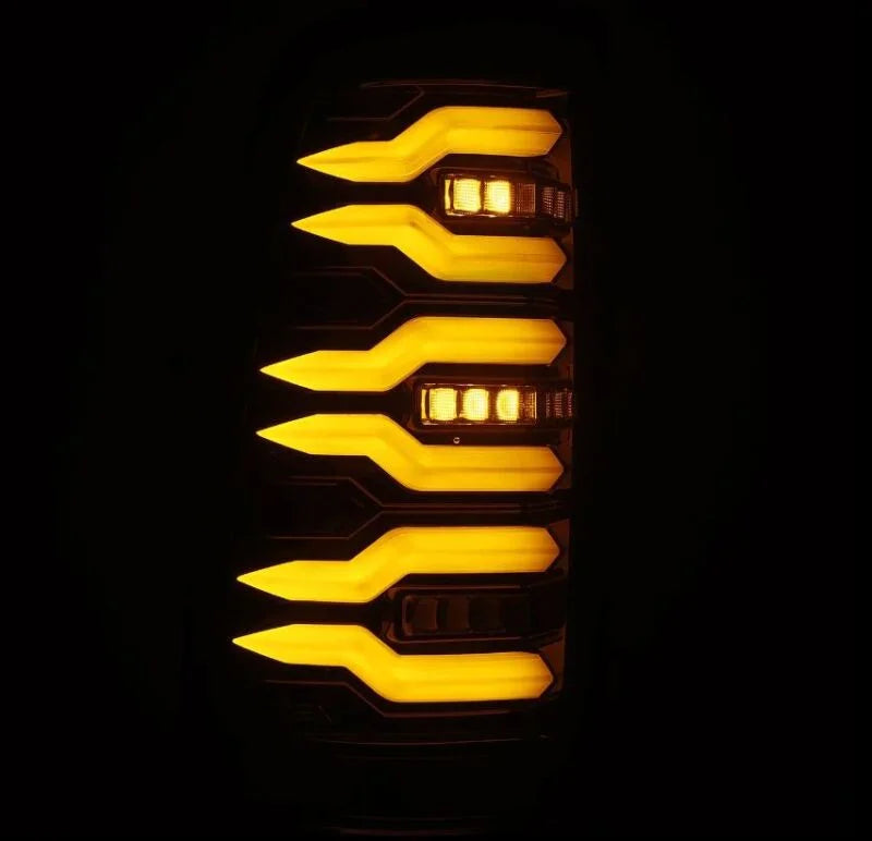AlphaRex 99-06 Chevrolet Silverado/99-06 GMC Sierra LUXX-Series LED Tail Lights - Black - Additional View 5