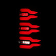 Load image into Gallery viewer, AlphaRex 99-06 Chevrolet Silverado/99-06 GMC Sierra LUXX-Series LED Tail Lights - Black/Red - Additional View 6