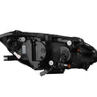 Load image into Gallery viewer, AlphaRex 99-09 Honda S2000 LUXX-Series Projector LED Headlights - Alpha-Black - Back View