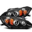 Load image into Gallery viewer, AlphaRex 99-09 Honda S2000 LUXX-Series Projector LED Headlights - Black - Main Product View