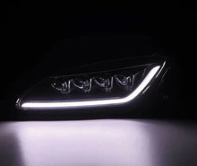 Load image into Gallery viewer, AlphaRex 99-09 Honda S2000 NOVA-Series Projector LED Headlights - Black - Side View