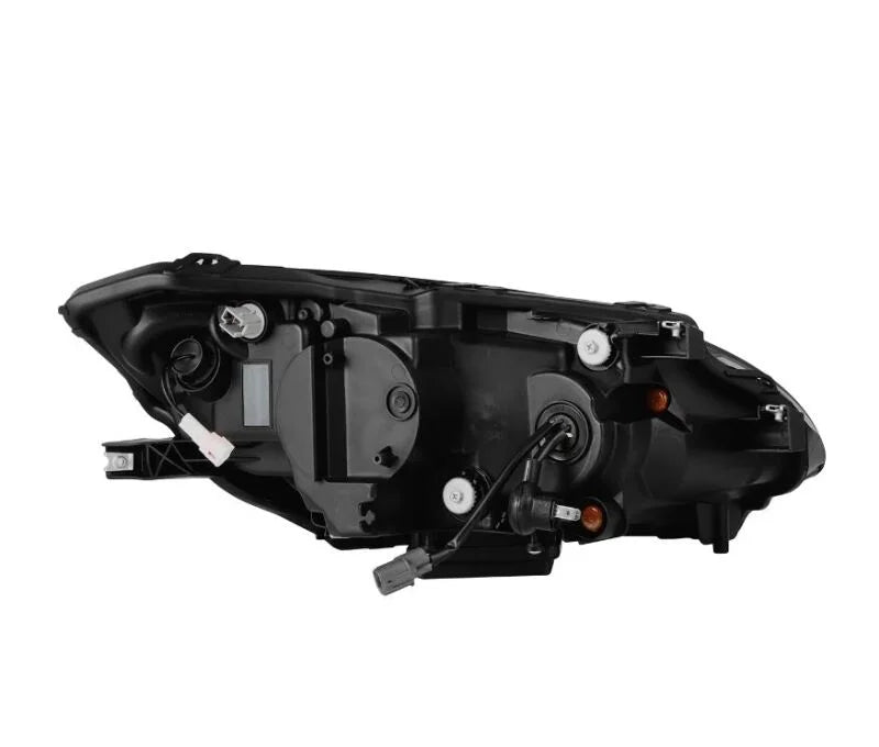 AlphaRex 99-09 Honda S2000 NOVA-Series Projector LED Headlights - Black - Back View