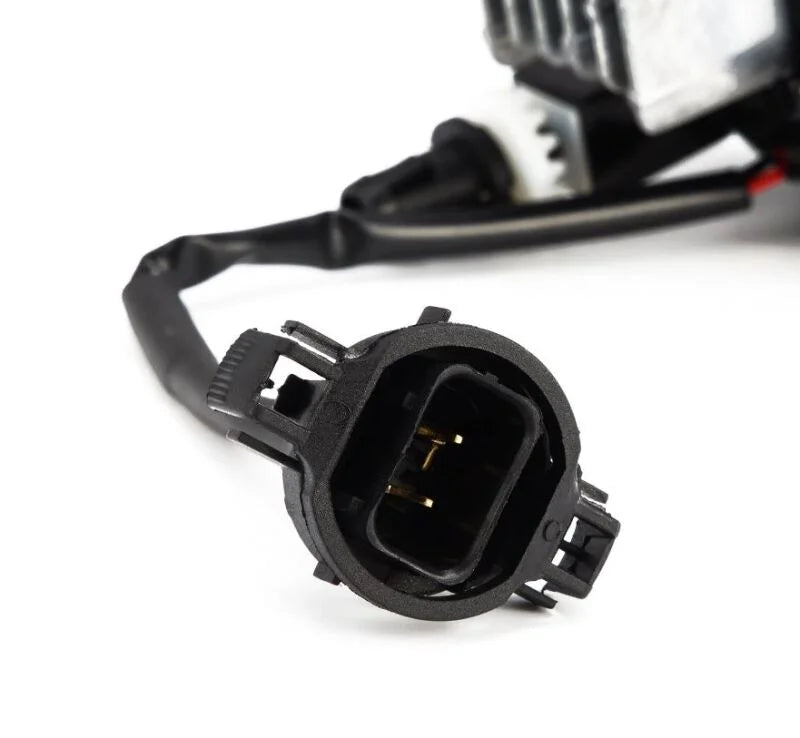 AlphaRex Universal Chevrolet/GMC/Pontiac DoubleTap Dual Color LED Projector Fog Lights - White/Amber - Back View