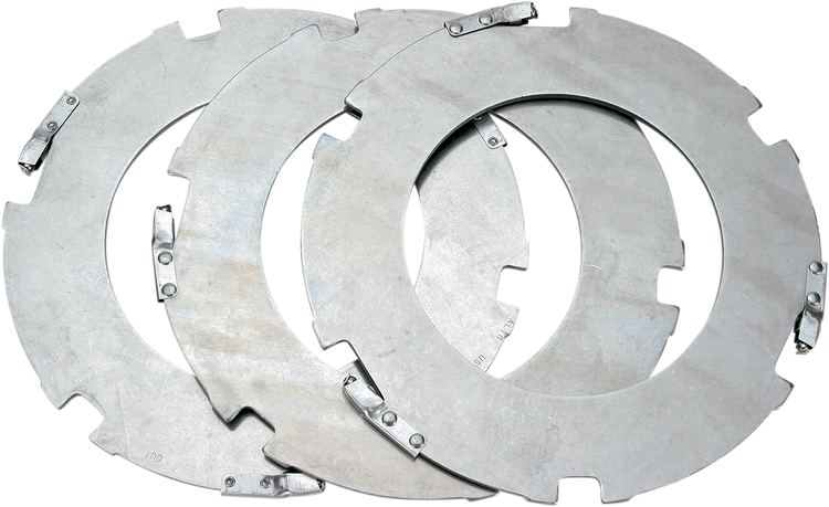Alto Products Corp Steel Plate Set with Anti-Rattler - Big Twin '41-'67 095753AC
