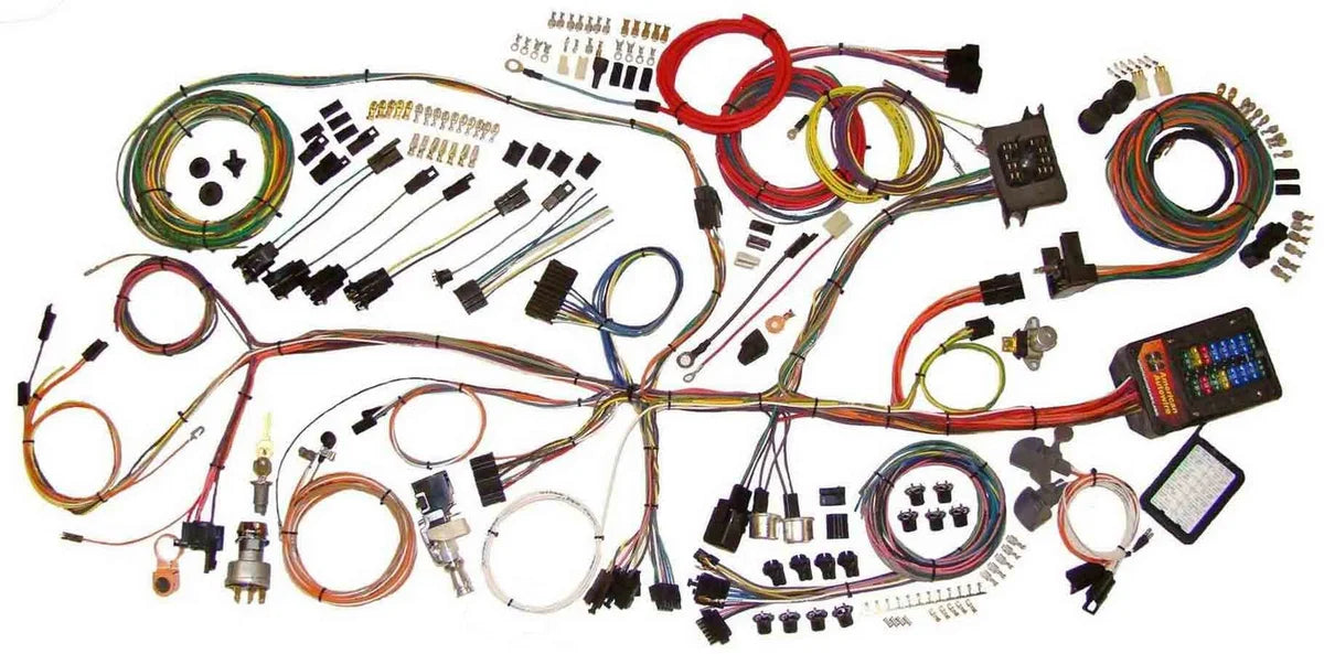 American Autowire 62-67 Nova Wiring Harness System 510140 fits GM...