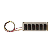 Load image into Gallery viewer, American Autowire Rocker Switch Panel 6 Switches 510921