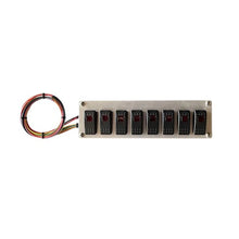 Load image into Gallery viewer, American Autowire Rocker Switch Panel 8 Switches 510923