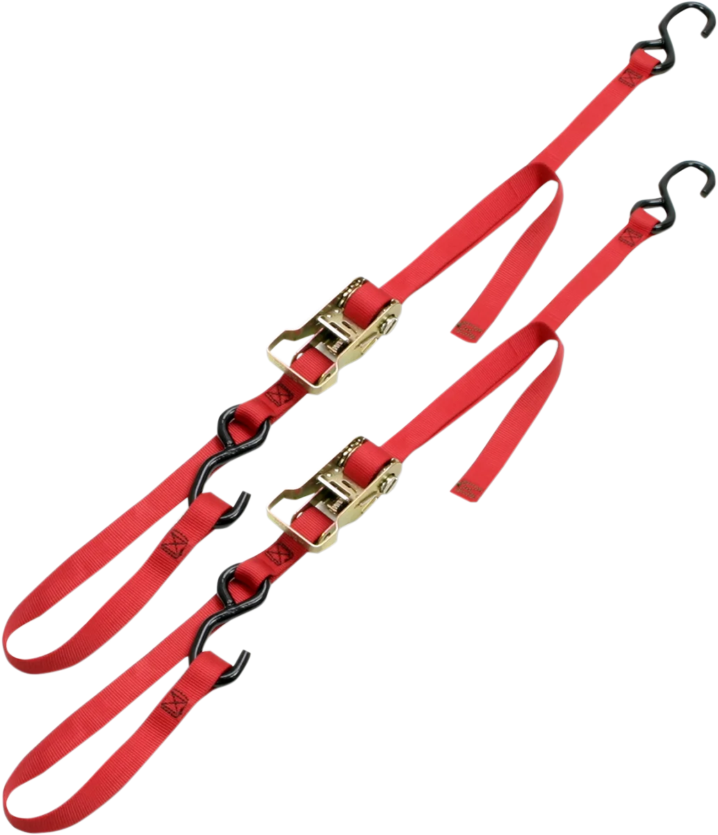 Ancra Integra Rat Pak Tie-Downs - 1" x 6' - Blue 49498-12 - Side View