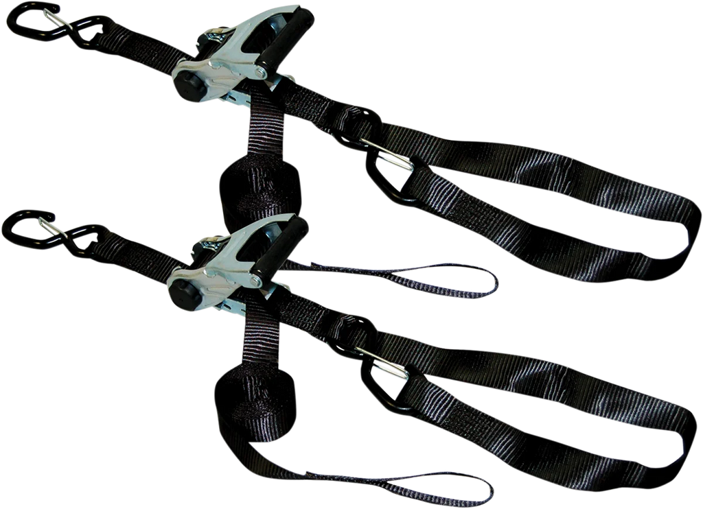 Ancra Tie-Down - Heavy Duty - Black XR108-2P - Main Product View