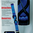 Load image into Gallery viewer, Ancra Tie-Down - Heavy Duty - Blue XC108-2P - Side View