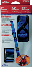 Load image into Gallery viewer, Ancra Tie-Down - Heavy Duty - Blue XC108-2P - Side View