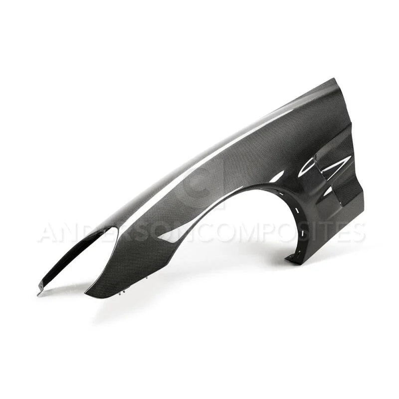 Anderson Composites 05-13 Chevrolet Corvette C6 ZR1 Carbon Fiber Fenders - Installation View