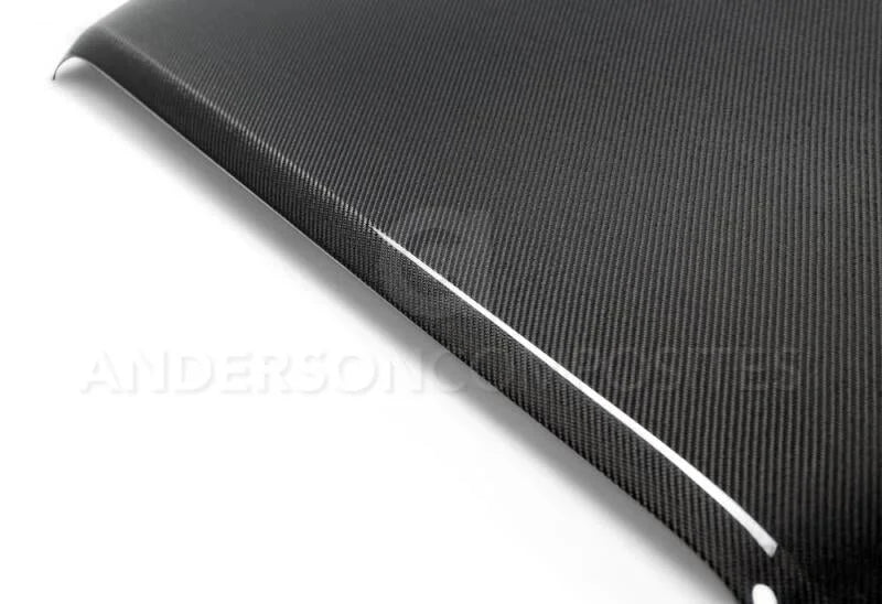 Anderson Composites 07-12 Jeep Wrangler Type-OE Hood - Additional View 5