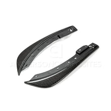 Load image into Gallery viewer, Anderson Composites 09-14 Dodge Challenger Front Bumper Canards - Main Product View