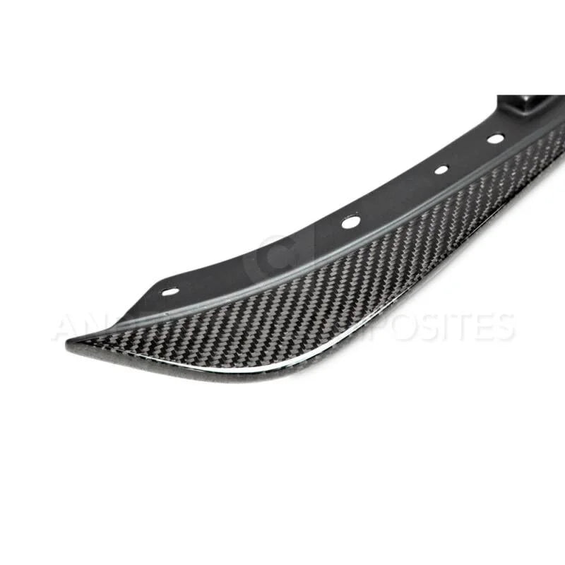 Anderson Composites 09-14 Dodge Challenger Front Bumper Canards - Installation View
